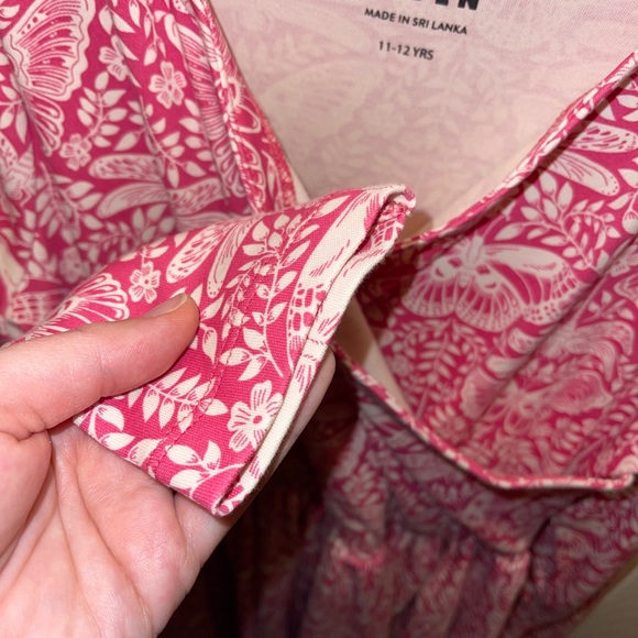 Mini Boden Twirly Ballerina Dress (pink) - Picture 6 of 6